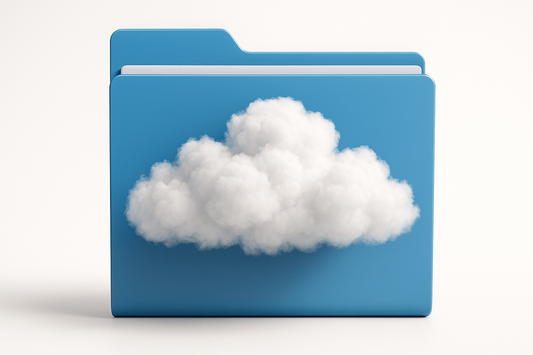 put the cloud back in front of the folder